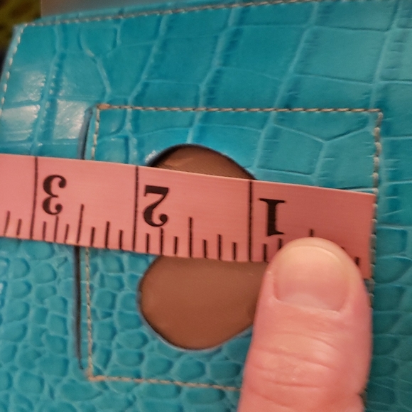 New Nine West Alligator Embossed Charm Chain 12 Page Photo Album - Picture 13 of 13